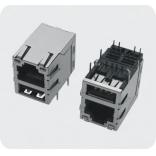 KCL122 RJ45+单层USB